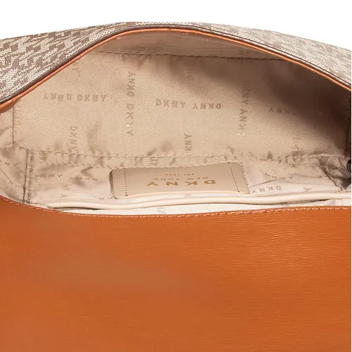 Geantă DKNY Bryant Md Flap Cbody R82EJ467 Maro