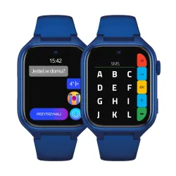 Smartwatch STELIO JuniorPro AI 4G Niebieski