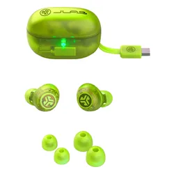 Słuchawki dokanałowe JLAB Go Pop ANC Żółto-przezroczysty