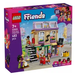LEGO Klocki Friends 42653 Sklep muzyczny i mieszkanie