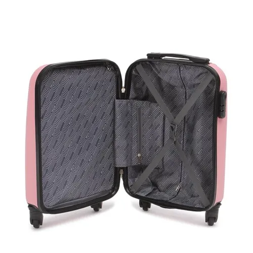 Mici Greu Valiza Semi Linie T5564-1 Roz