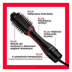 Revlon Revlon TEK ADIMLI VOLUMİSER PLUS RVDR5298E Kıvırma Kurutucusu Çıkarılabilir saplı