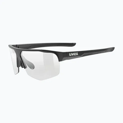 Okulary przeciwsłoneczne UVEX Axos Set black matt/mirror silver/clear