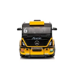 Auto Na Akumulator Ciężarówka Mercedes Z Naczepą Xmx622B LCD Mp4 Eva Skóra LED
