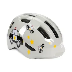 Kask rowerowy dziecięcy ABUS Smiley 3.0 grey police