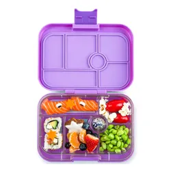Szczelna średnia śniadaniówka Yumbox Original - lavande purple / unicorn
