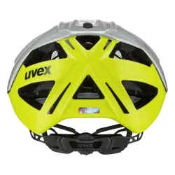 Kask rowerowy Uvex Gravel-X szaro-żółty