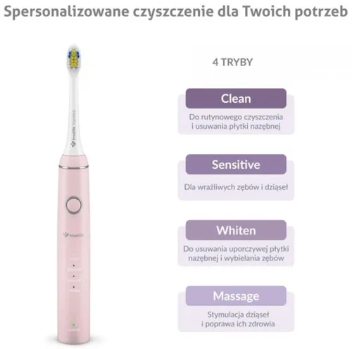 Szczoteczka soniczna TRUELIFE SonicBrush Compact Różowy