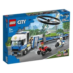 Конструктор Lego City полицейский вертолет эвакуатор (60244)