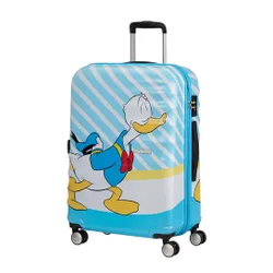 Orta bavul American Tourister Wavebreaker Disney-Donald blue kiss