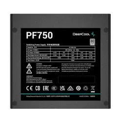 Zasilacz DeepCool PF750 750W 80+ Czarny