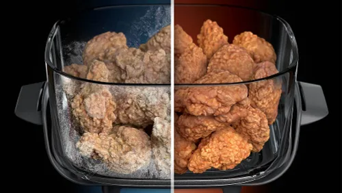 Air Fryer Frytkownica beztłuszczowa NINJA Crispi Pro AS101EURS 2 szklane pojemniki