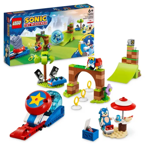 Конструктор LEGO Sonic the Hedgehog 76990 Задача про мчащийся мяч