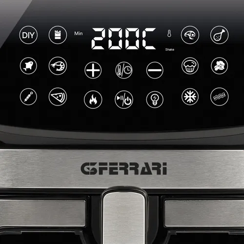 Air Fryer Frytkownica beztłuszczowa G3FERRARI Friggisano Star G10215 9l, 12 automatycznych programów
