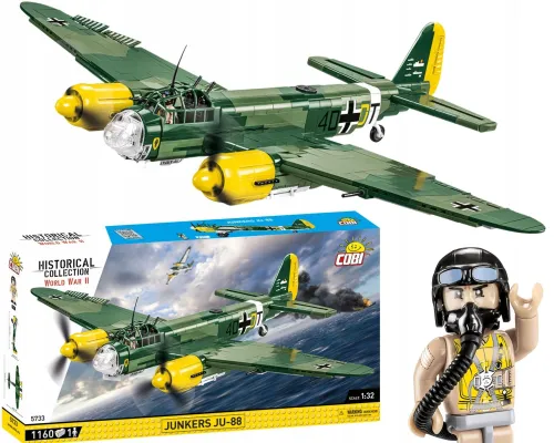 Конструктор Cobi Junkers Ju 88, 1:32, COBI-5733, 1160 эл.