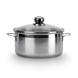 Garnek ze stali nierdzewnej z pokrywką SSW CITY 5,2 l