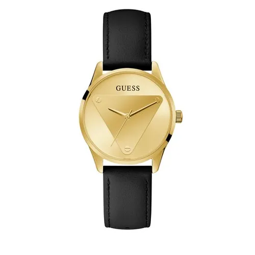 Guess Amblem Saati GW0399L3 SİYAH / ALTIN