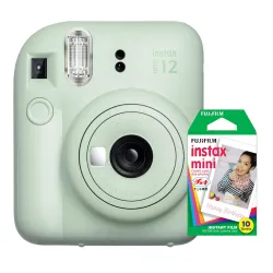 Aparat Fujifilm Instax Mini 12 Zielony + wkłady 10szt