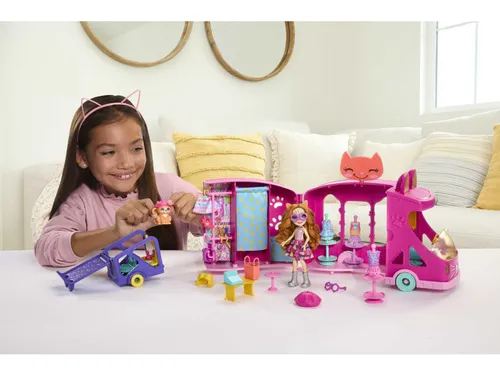 Mattel Enchantimals mobil moda stüdyosu