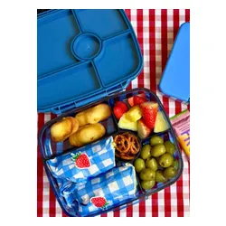 Lunchbox głęboki 5-komorowy Yumbox Go Bento Box - Oslo blue