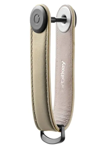 Skórzane etui na klucze Orbitkey Key Organiser Leather - sand