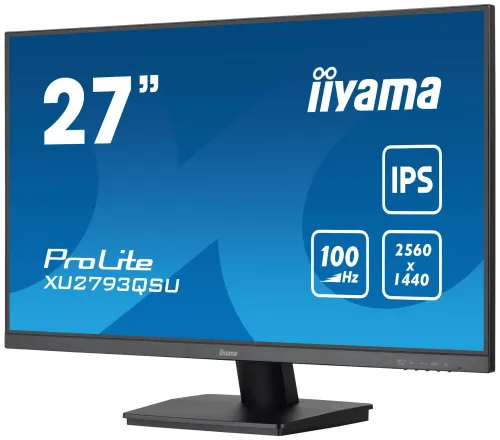 Monitor iiyama ProLite XU2793QSU-B6 2K IPS 100Hz 1ms MPRT