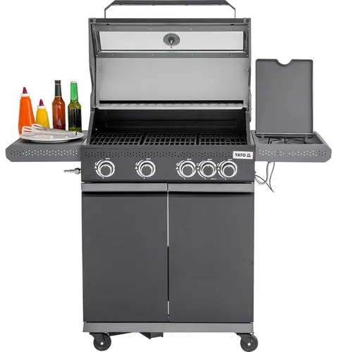 Grill gazowy YATO YG-20010 14.5 kW 68 x 42 cm