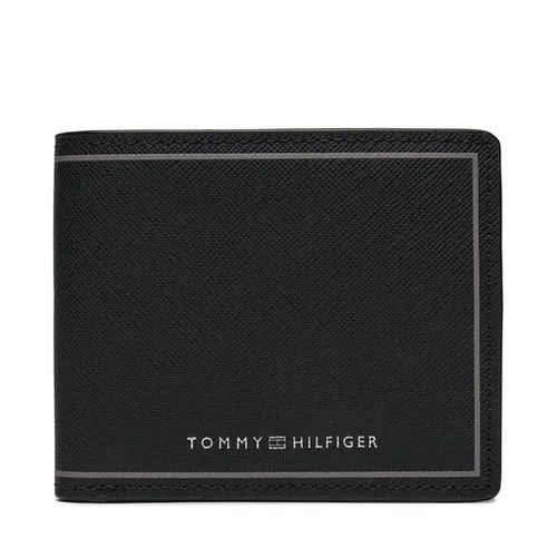 Большой мужской кошелек Tommy Hilfiger Th Central Cc And Coin Black BDS