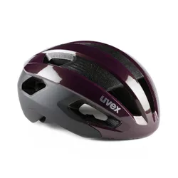 Kask rowerowy UVEX Rise CC plum/black matt