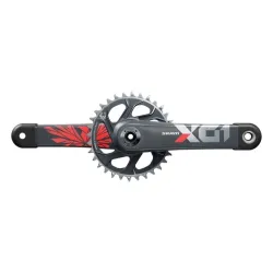 Mechanizm korbowy SRAM X01 Eagle DUB Boost czerwony