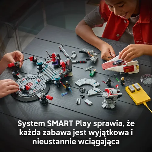 LEGO 75427 Star Wars SMART Play Pojedynek w sali tronowej i A-Wing