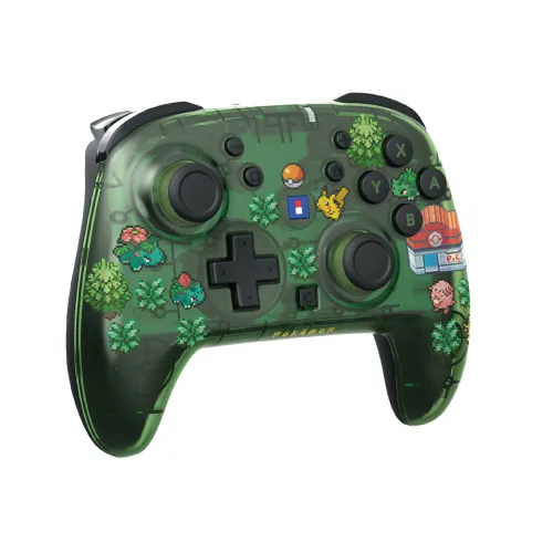 Pad Hori Wireless HORIPAD Turbo Pokemon Pixel Green do Nintendo Switch 2 Bezprzewodowy