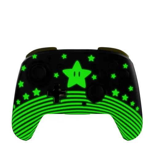 Pad Turtle Beach Rematch Wireless Controller Super Mario Star do Nintendo Switch / Switch 2 Czarno-Żółty