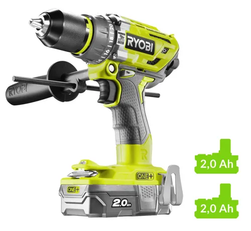 Ryobi o + R18pd7-220B șurubelniță