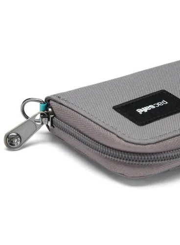 Portfel antykradzieżowy Pacsafe RFIDsafe Card Wallet - stone