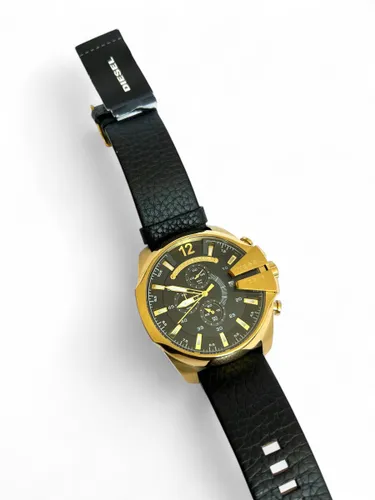 Zegarek Diesel Mega Chief DZ4344 Gold/Black/Gold - outlet