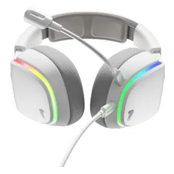 Słuchawki GLORIOUS GHS Eternal RGB GLO-A-2PC-WHT Nauszne