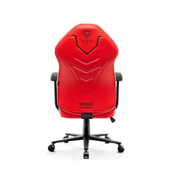 Fotel Diablo Chairs X-Gamer 2.0 Normal Size Gamingowy do 150kg Skóra ECO Tkanina Deep red