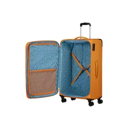 American Tourister Pulsonic'in Geniş Genişletilebilir Valizi-sunset yellow