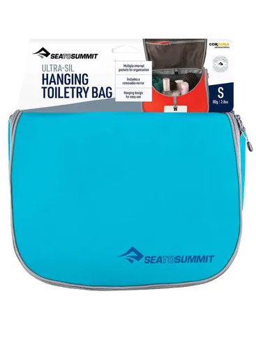 Косметичка / Дорожная сумка Sea to Summit Ultra-Sil Hanging Toiletry Bag - blue atoll