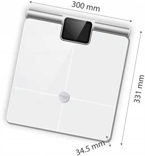 Waga łazienkowa WEBBER Siena PS636 Biały