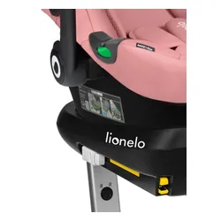 Fotelik samochodowy LIONELO Astrid i-Size z bazą Isofix 40-87 cm (0-13 kg) Różowy