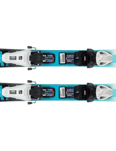 Narty dziecięce HEAD SUPERSHAPE TEAM + wiązania HEAD JRS 4.5 z GRIP WALK - Długość (cm) - 87