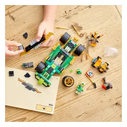 LEGO 71763 NINJAGO Samochód wyścigowy Lloyda EVO