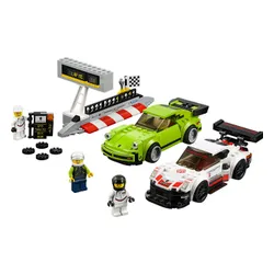 Конструктор Lego Speed Champions Porsche 911 RSR и 911 Turbo 3.0 (75888)