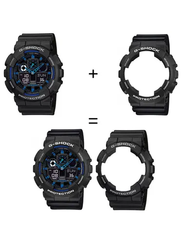 Casio Zegarek SET GA-100-1A2ER + BEZEL 10508136 + PASEK 10347688