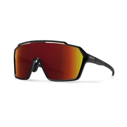 Okulary przeciwsłoneczne Smith Shift XL MAG black/chromapop red mirror/clear