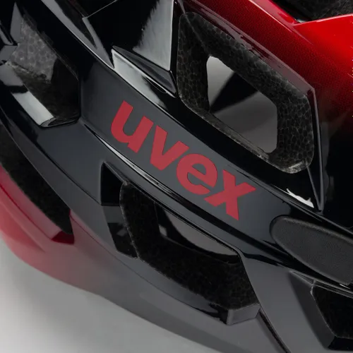 Kask rowerowy UVEX Race 7 black/red