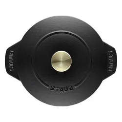 Mały garnek okrągły STAUB LA COCOTTE 16 cm Czarny