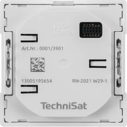 Radioodbiornik TechniSat DigitRadio UP 55 Radio FM DAB+ Bluetooth Biały